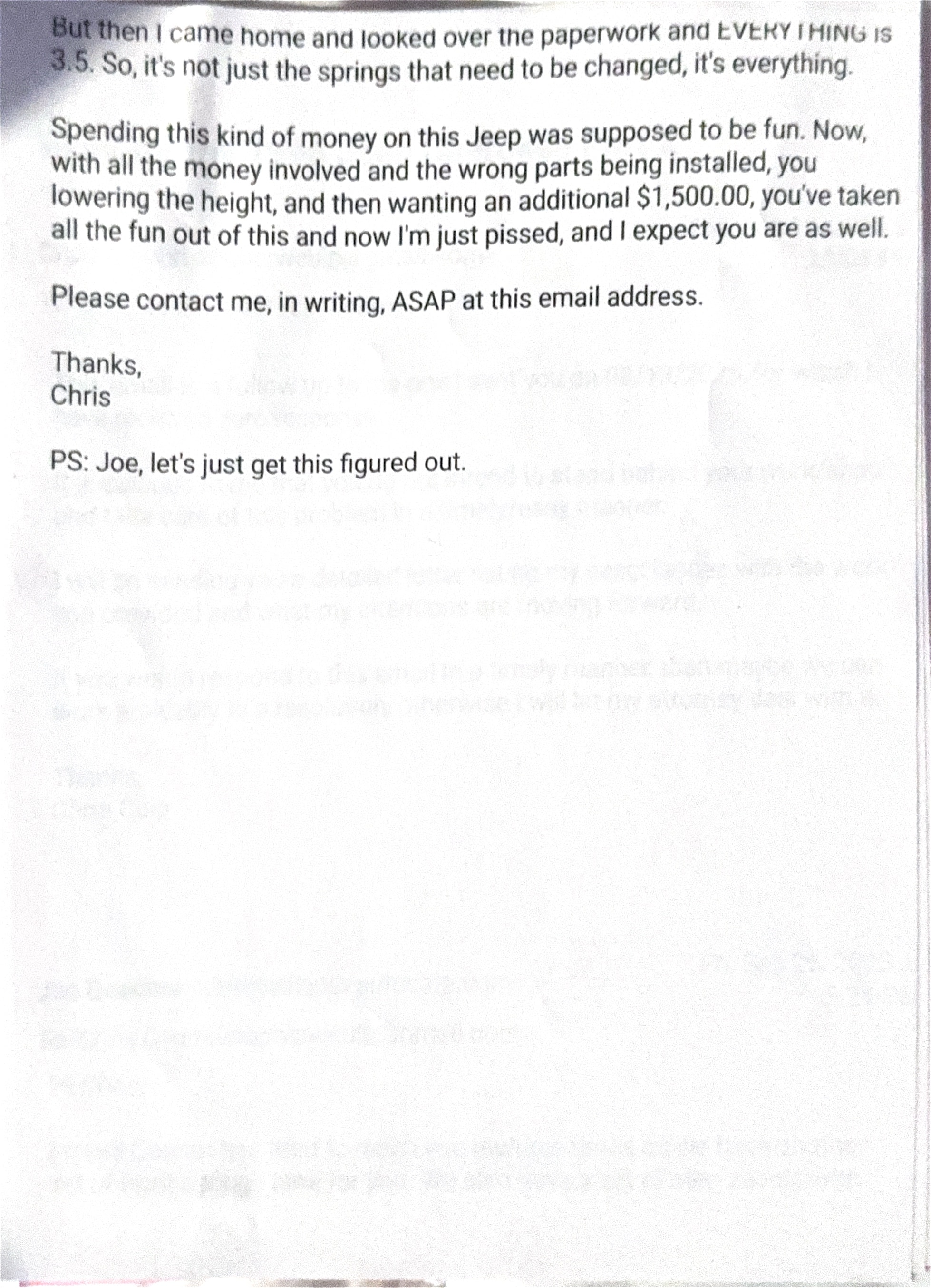 2nd Email — Page 2